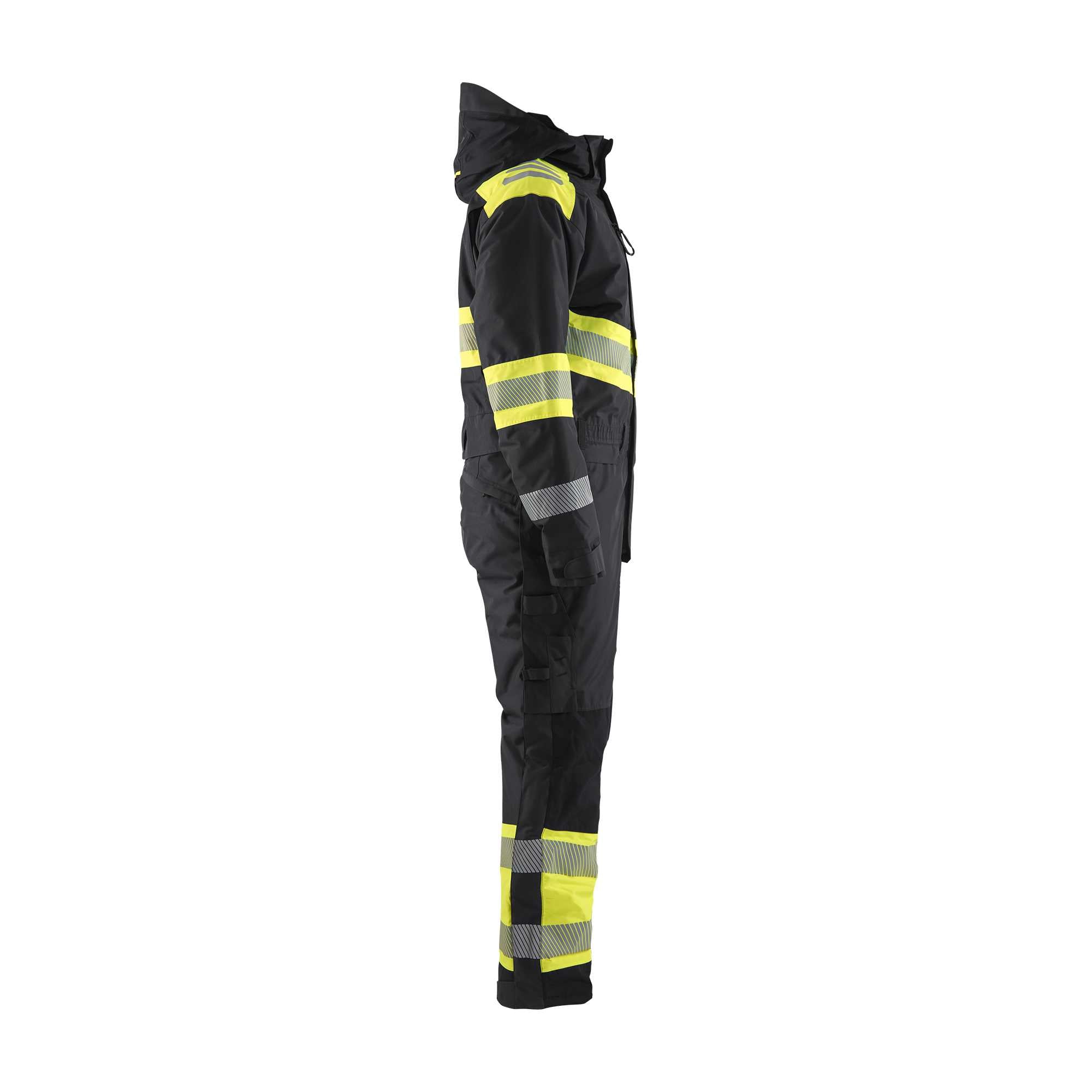 BLAKLADER 67201977 Hi Vis Winter Overall Work Overall Men - Waterproof